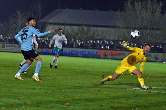 BFV Rothaus-Pokal 2021/22 FC Zuzenhausen vs SV Waldhof (© Siegfried Lörz)